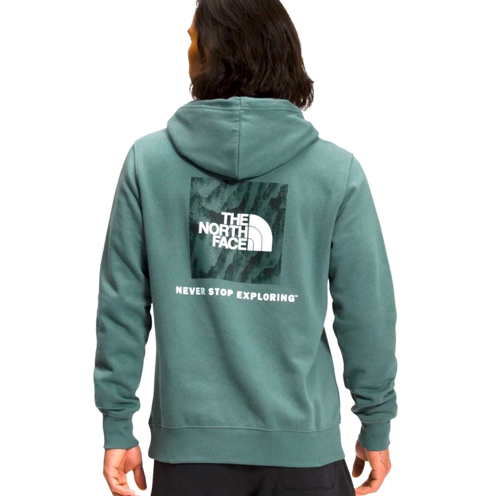 New North Face Box NSE Sweatshirt hoodie size S green